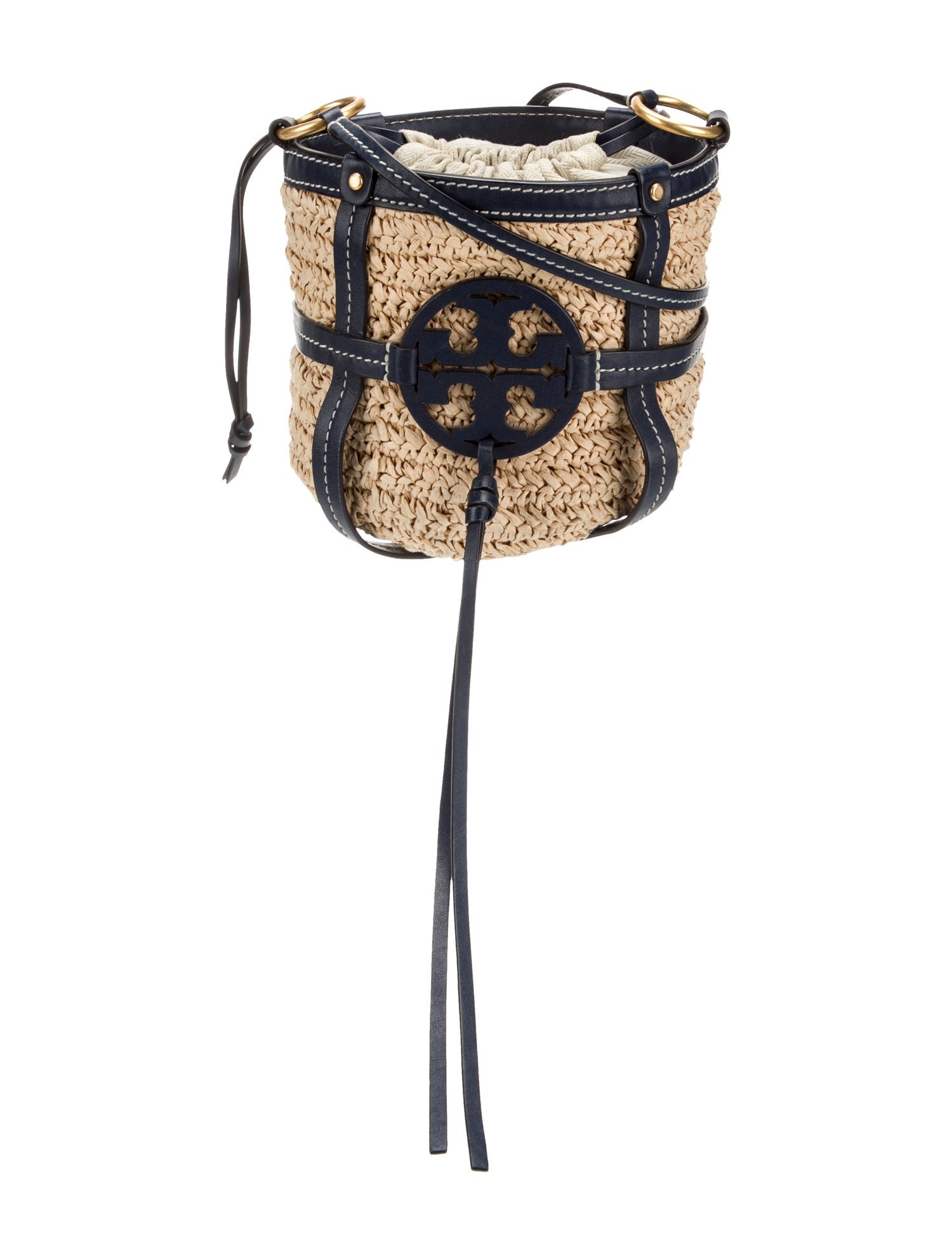 Tory Burch Straw Minaudière